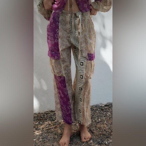 Patchwork pants - Picture 2 of 11